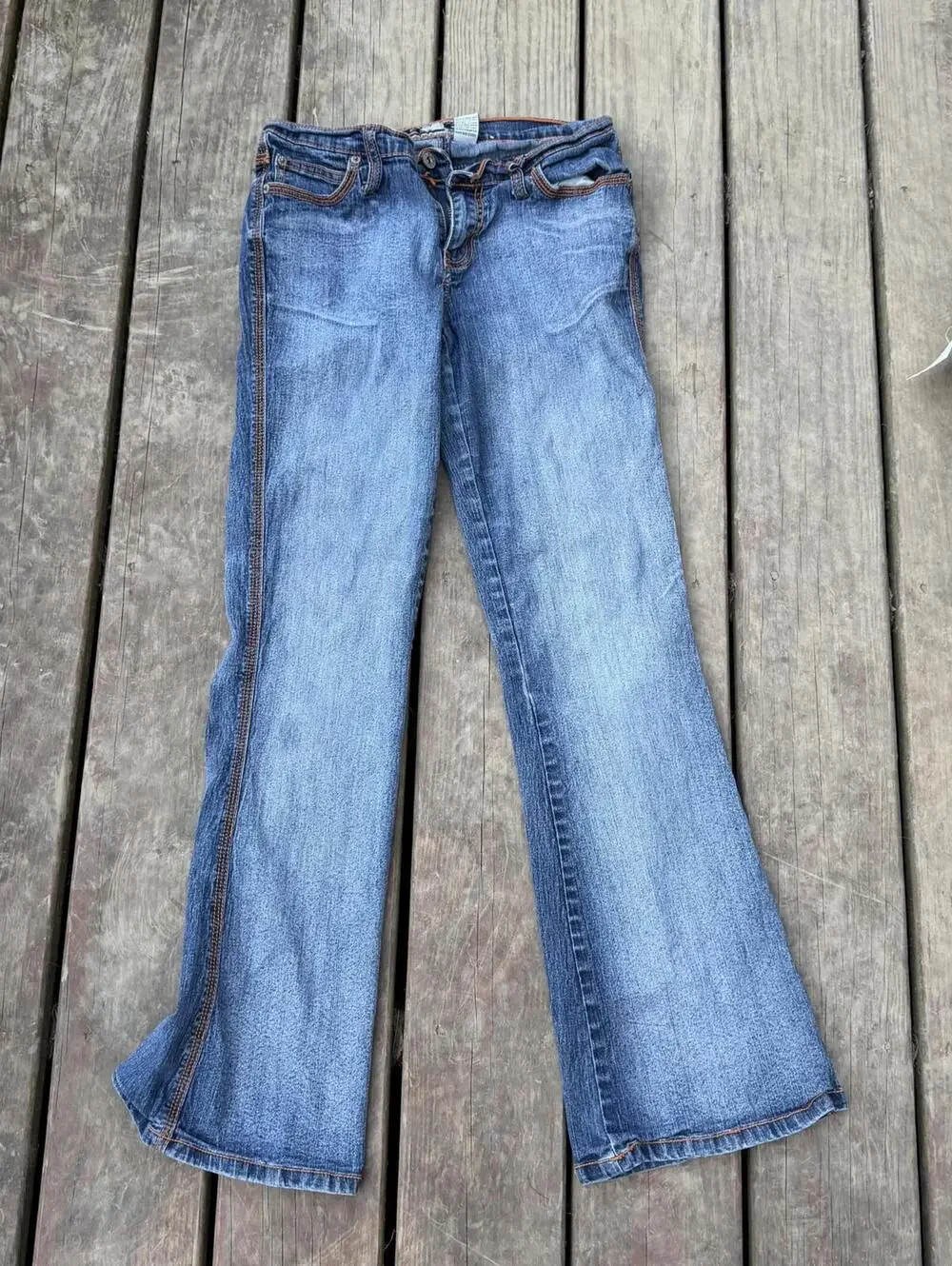 (BOGO 25% Off) Retro Vibes Flared Denim Jeans - Walk Like You Own the '70s